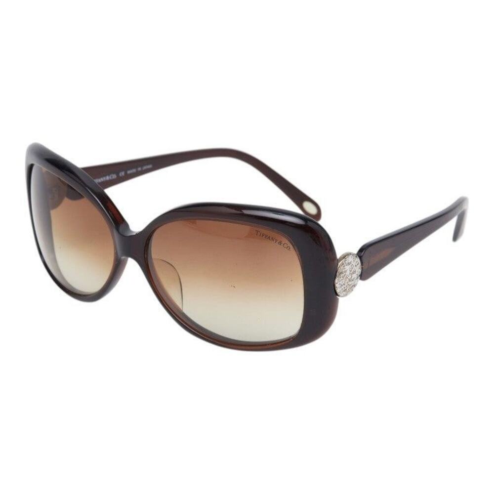 Tiffany & Co. Logo Sunglasses Brown